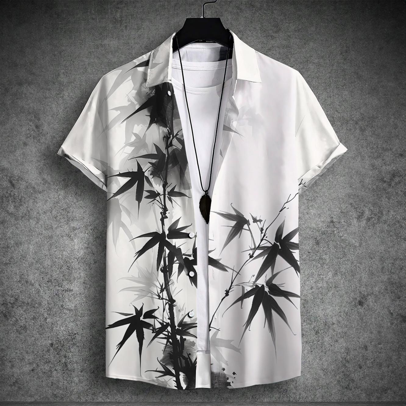 Design Trend 3D Digital Printing Men's Shirt