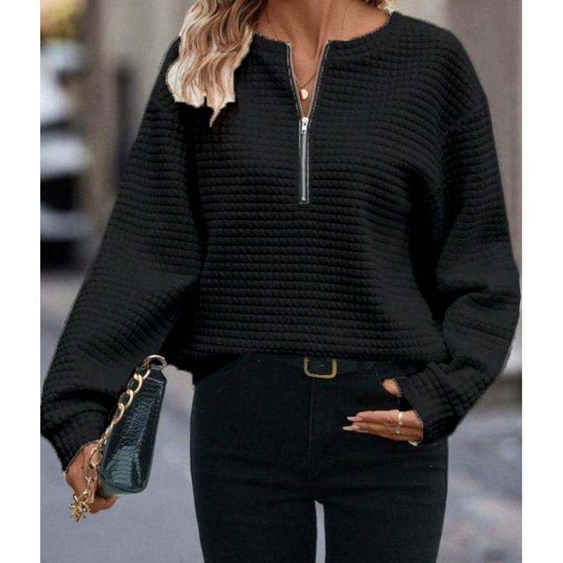 Solid Color New Long Sleeve Women's Sweater